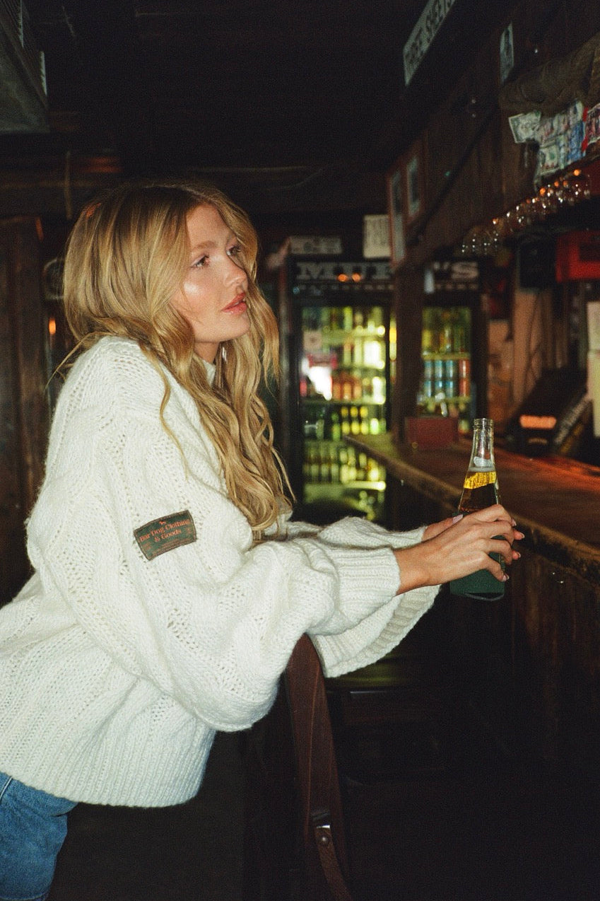 Coastal Cable Knit Sweater