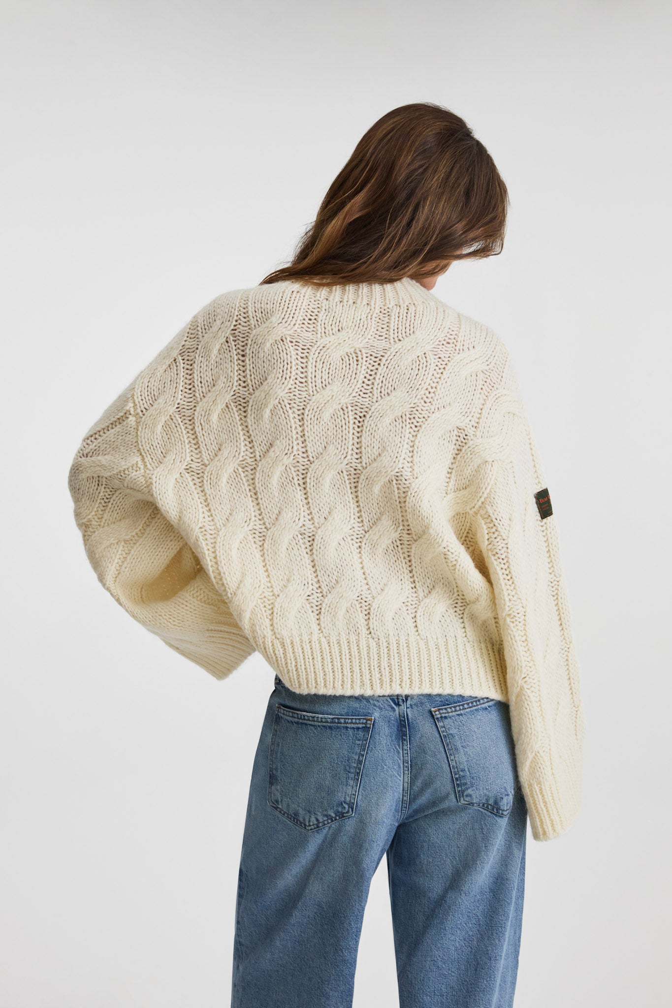 Coastal Cable Knit Sweater-9