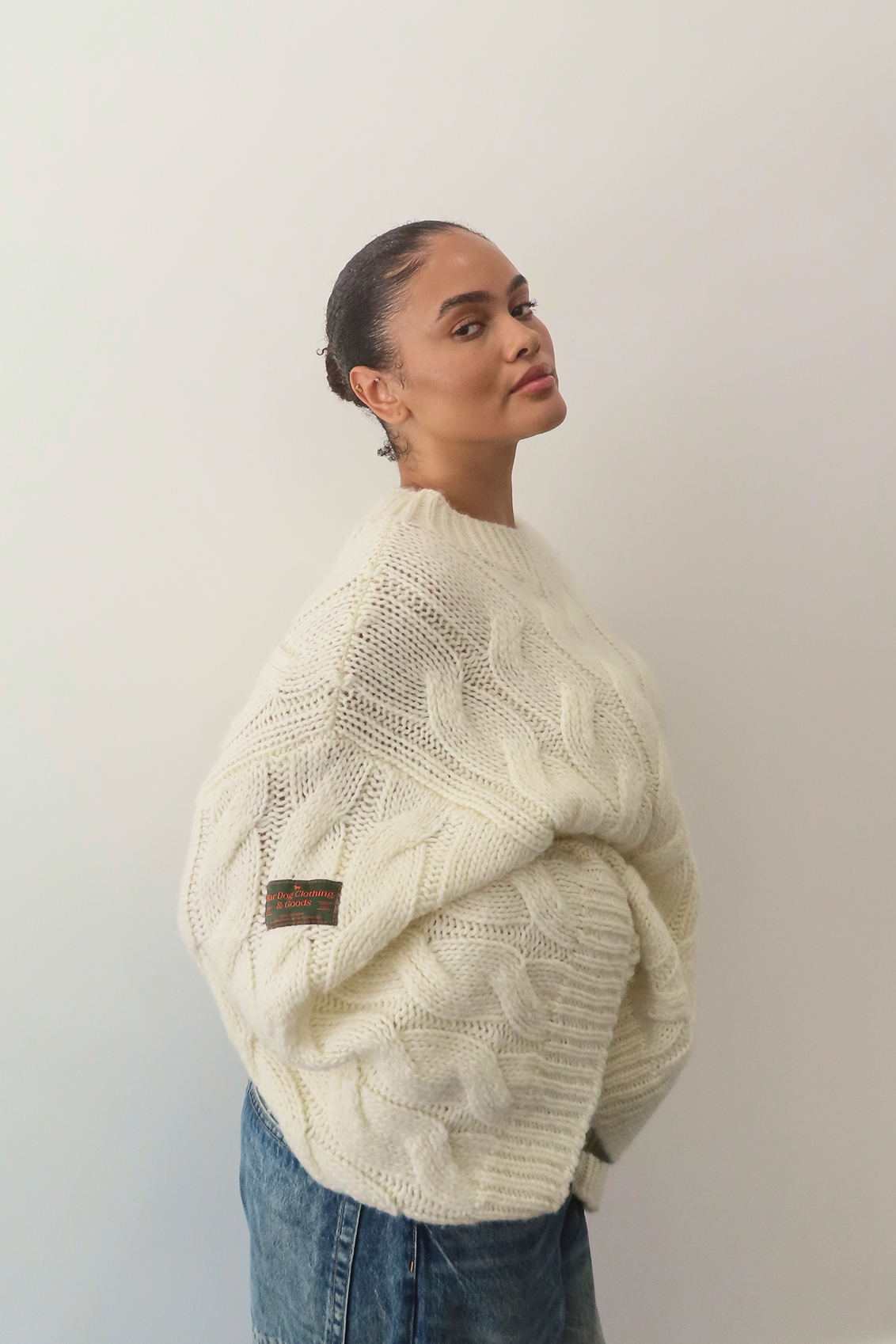 Coastal Cable Knit Sweater-10